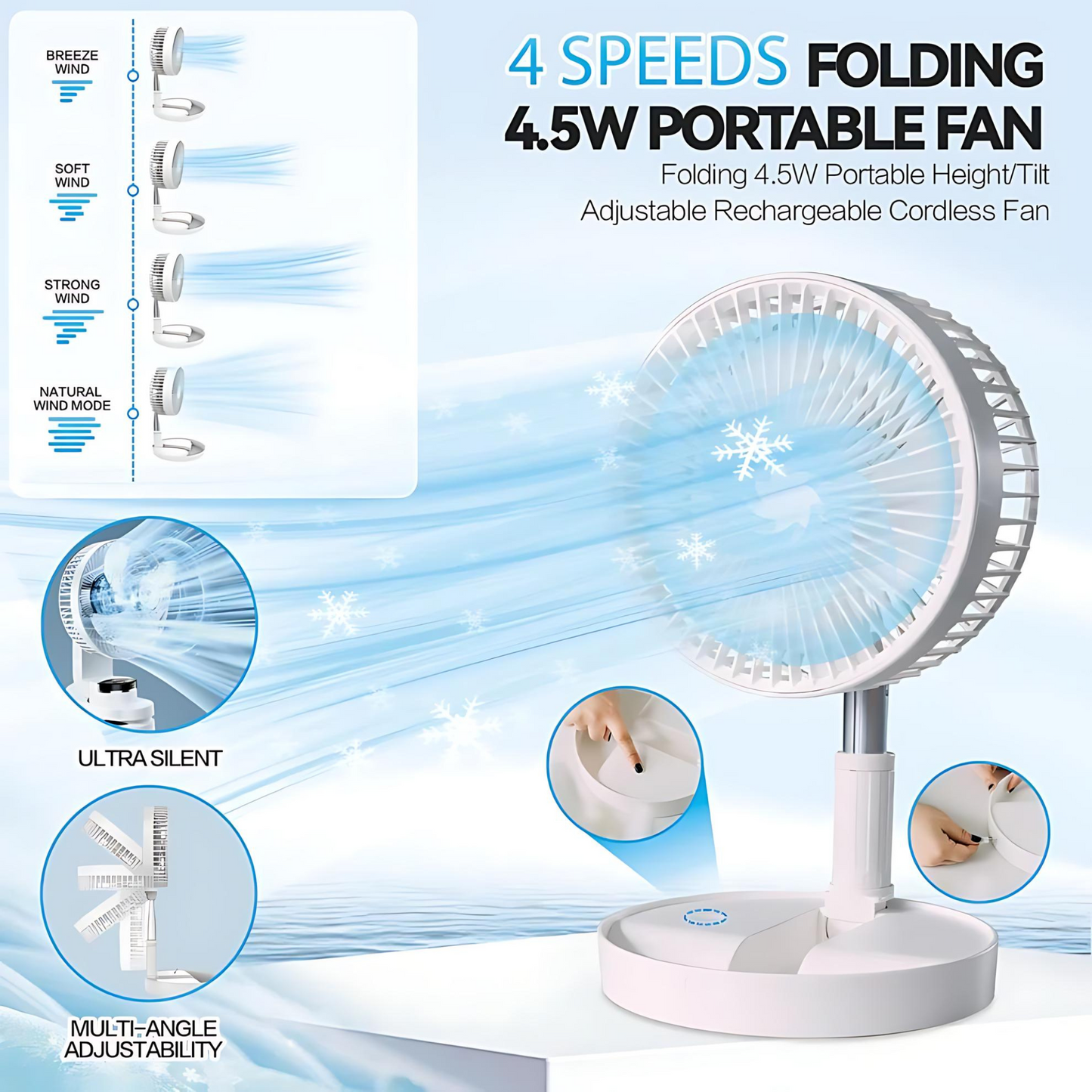Portable Travel Fan