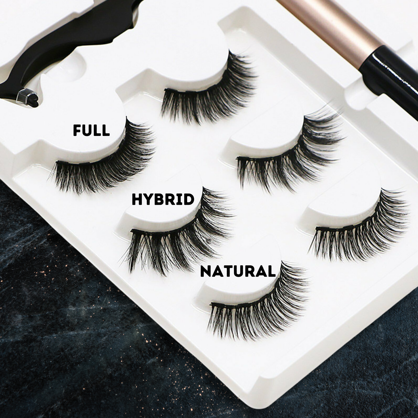 Magnetic Eyelashes & Eyeliner